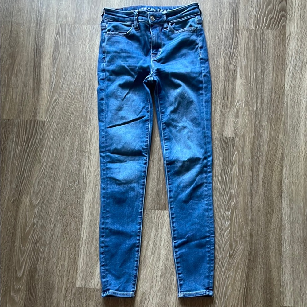 American Eagle Outfitters Blue Skinny Jeans